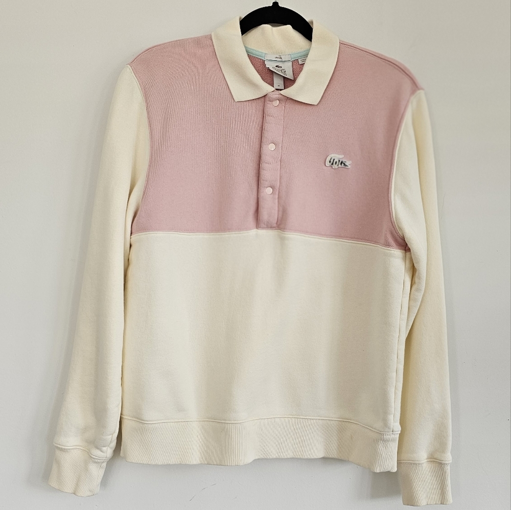 Lacoste Golf Le Fleur Polo Sweatshirt M Medium